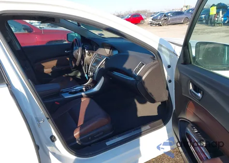 2015 Acura Tlx V6 Tech z USA, uszkodzony, nr VIN 19UUB2F59FA023565